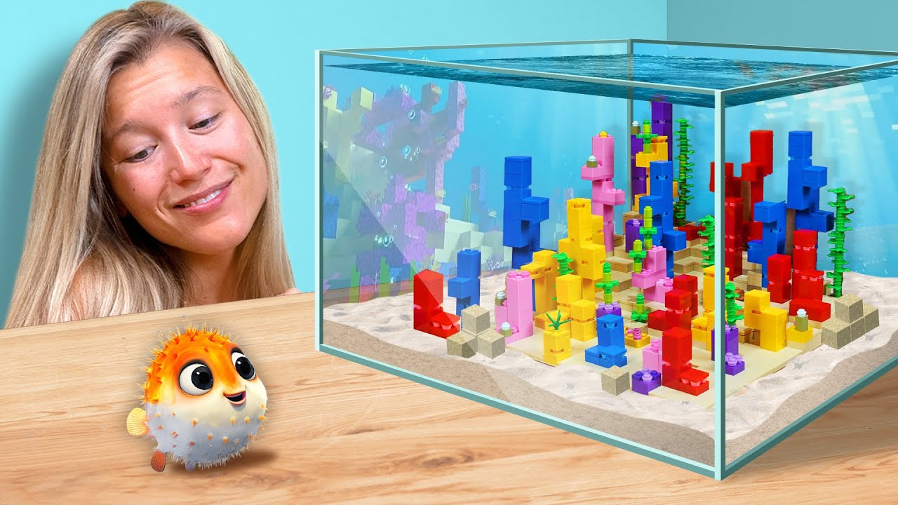 I-Built-LEGO-Minecraft-for-a-Real-Pufferfish