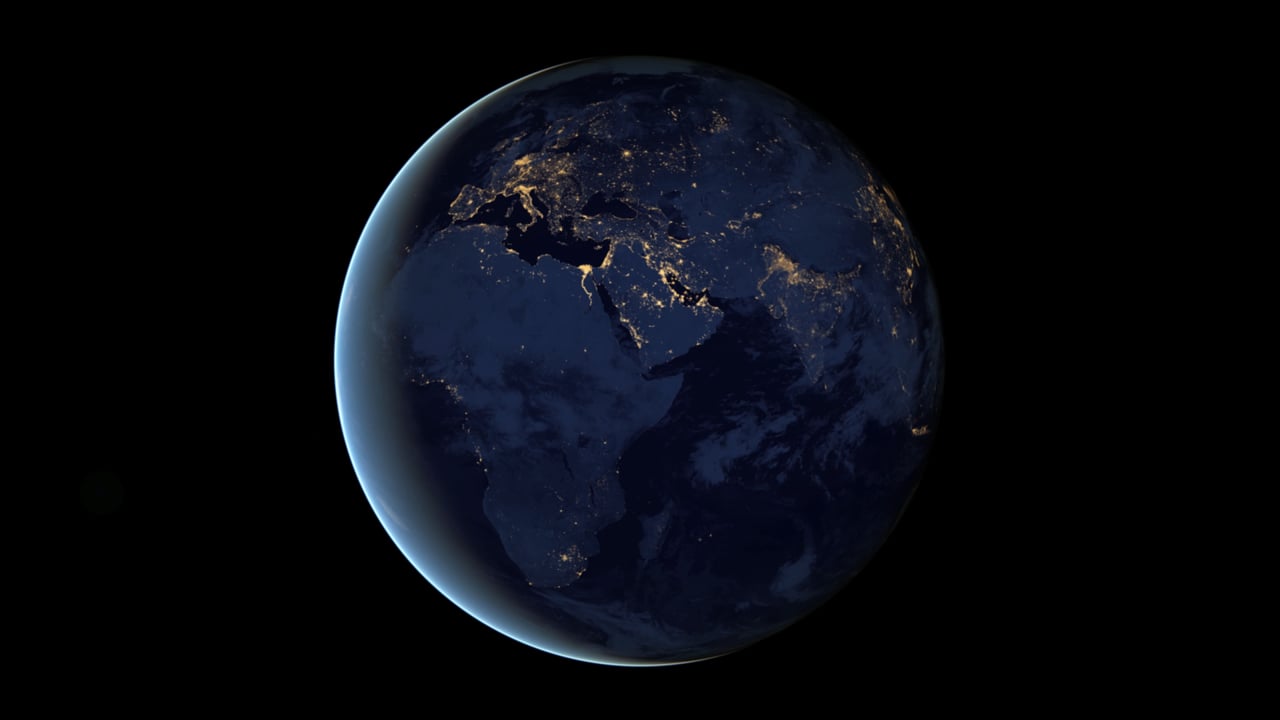Besafe1st | Earth from space rotating.