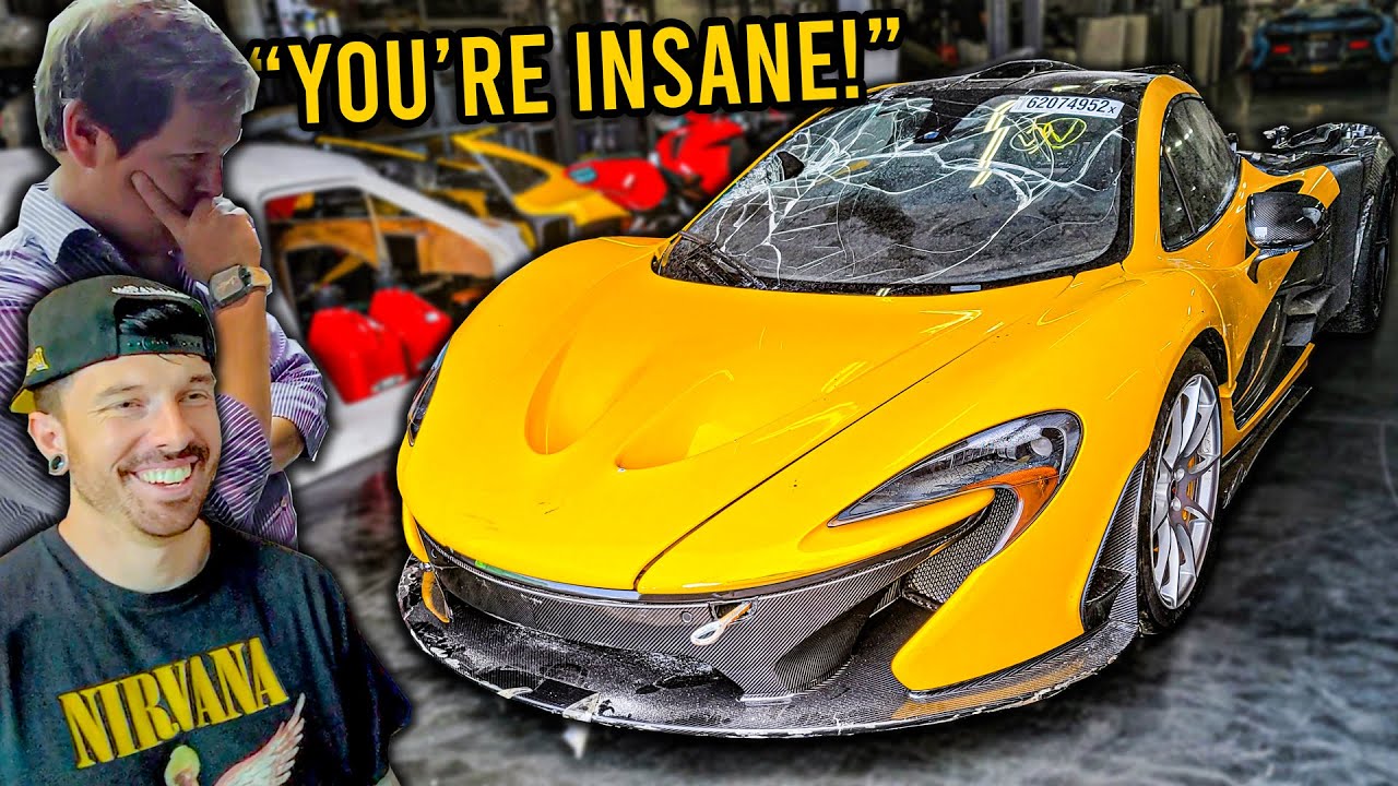 I Showed My Flooded $2,000,000 McLaren P1 To Famous Car and They Called Me Crazy