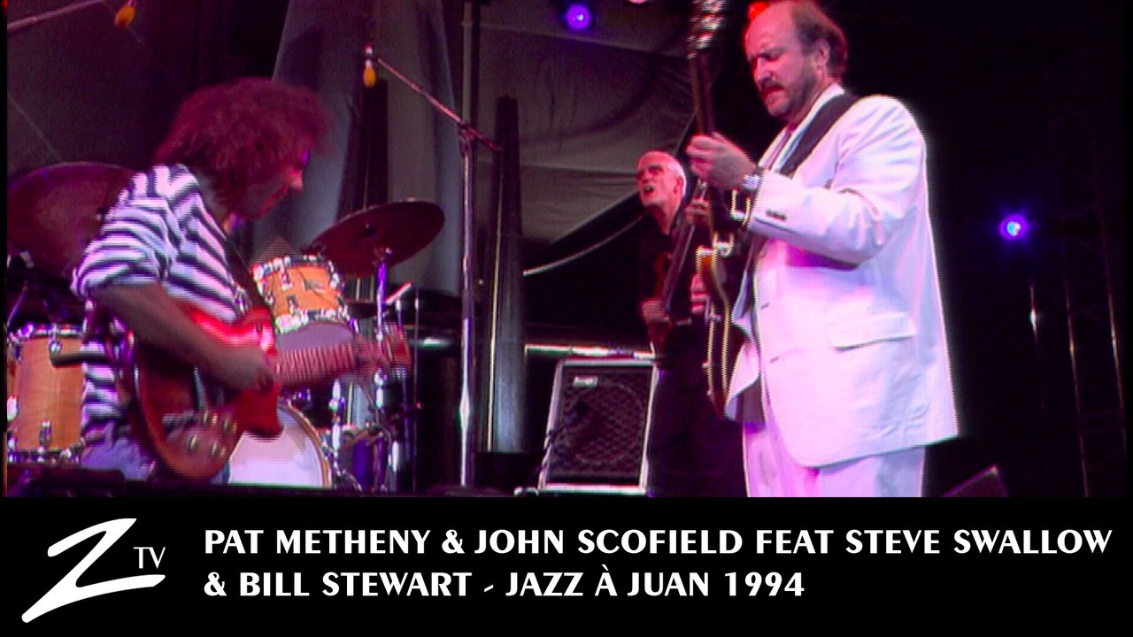 Pat Metheny & John Scofield feat Steve Swallow & Bill Stewart – Jazz à Juan 1994 LIVE